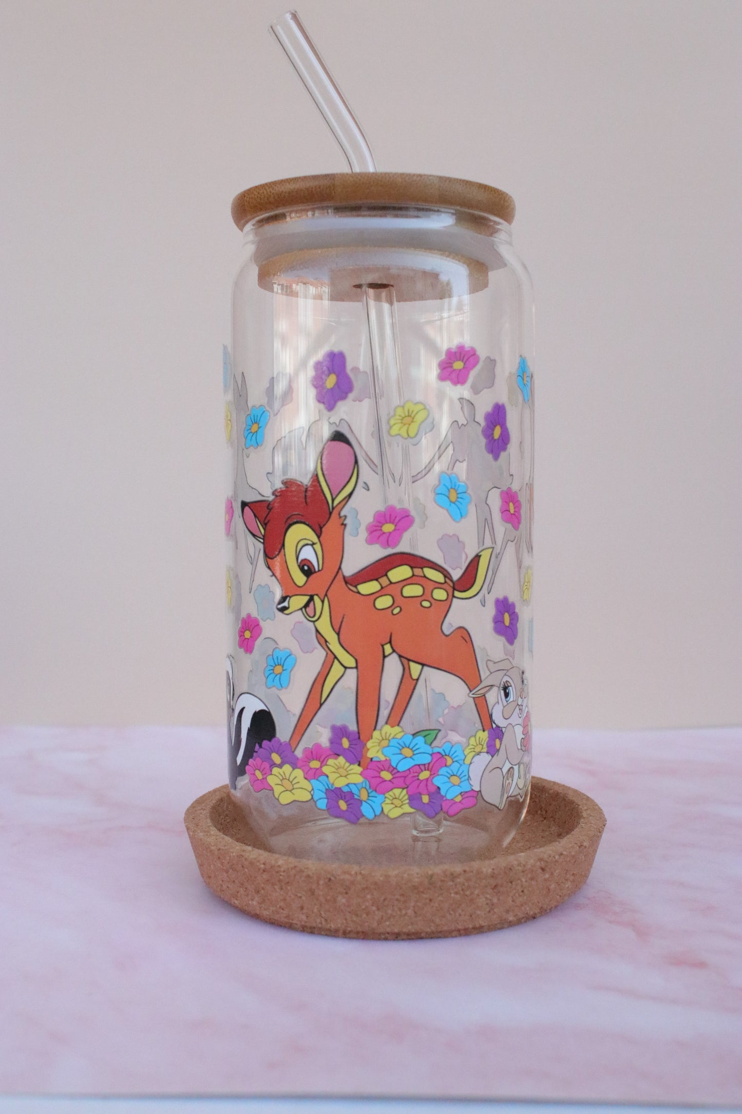 Vasos con tapa de bambú – ¡Diseño, sostenibilidad y color en tu día a día!