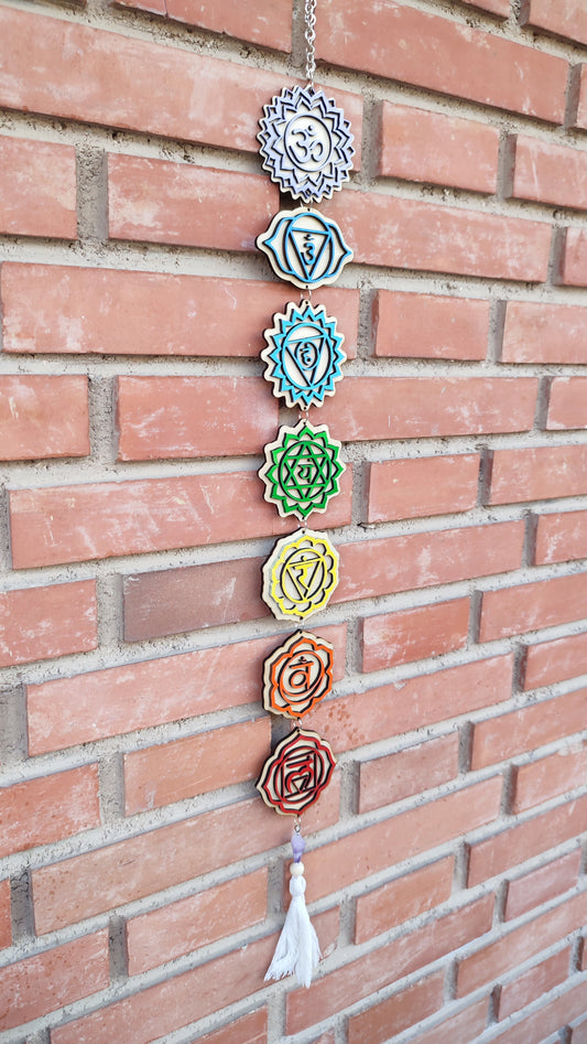 Colgante de los 7 Chakras – Equilibrio y energía para tu hogar