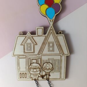 Cuelga llaves madera "UP"