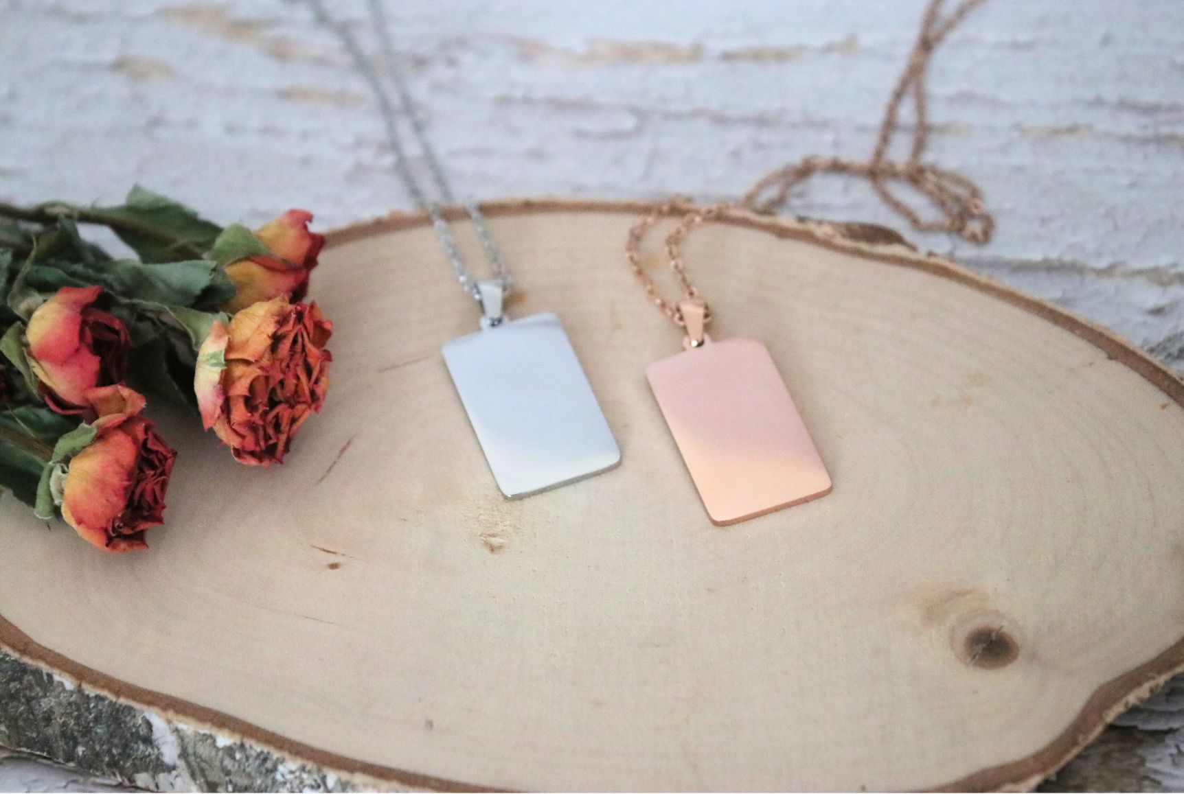 Colgante rectangular