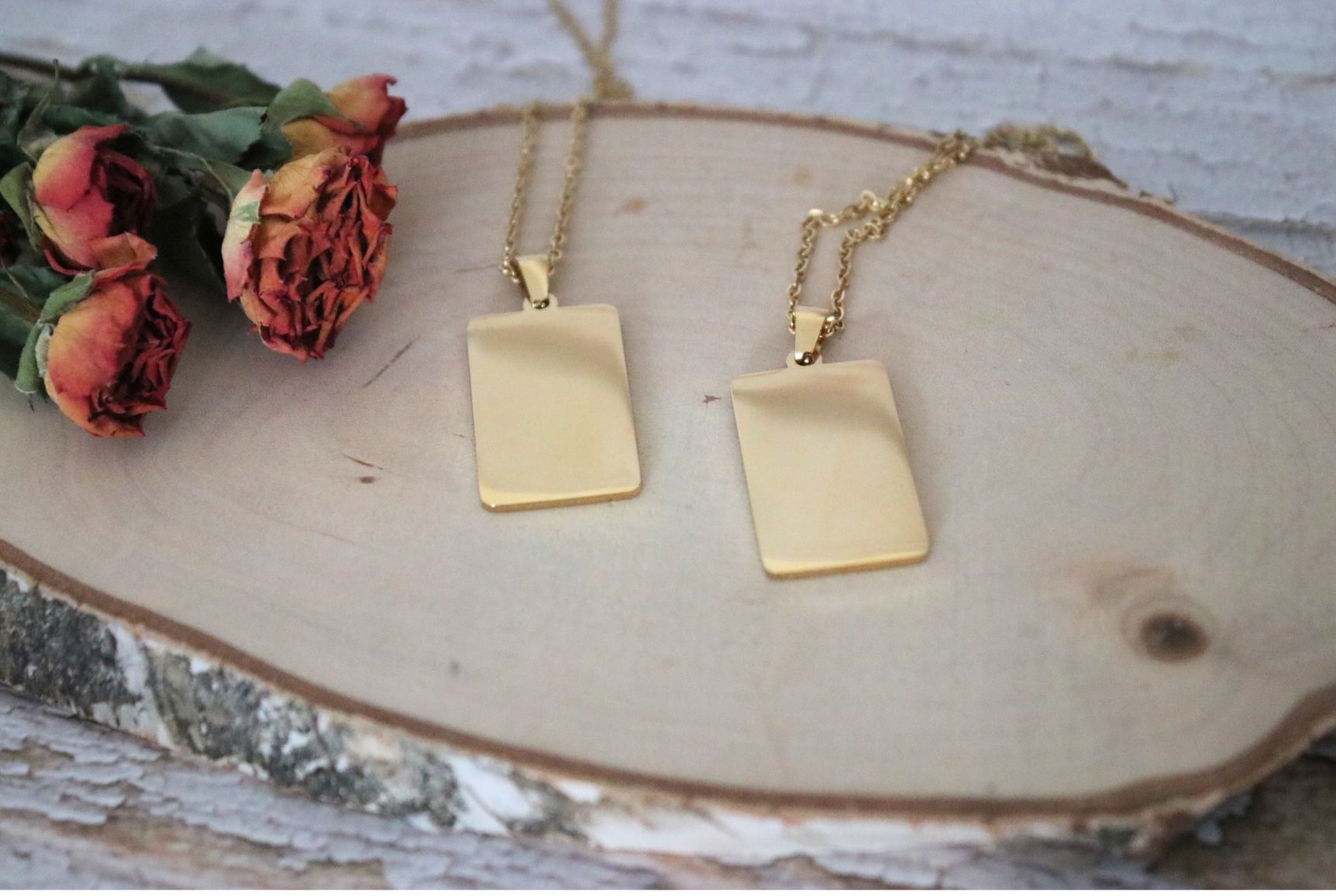 Colgante rectangular