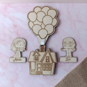 Comienza nuestra aventura juntos - pack de boda temática UP