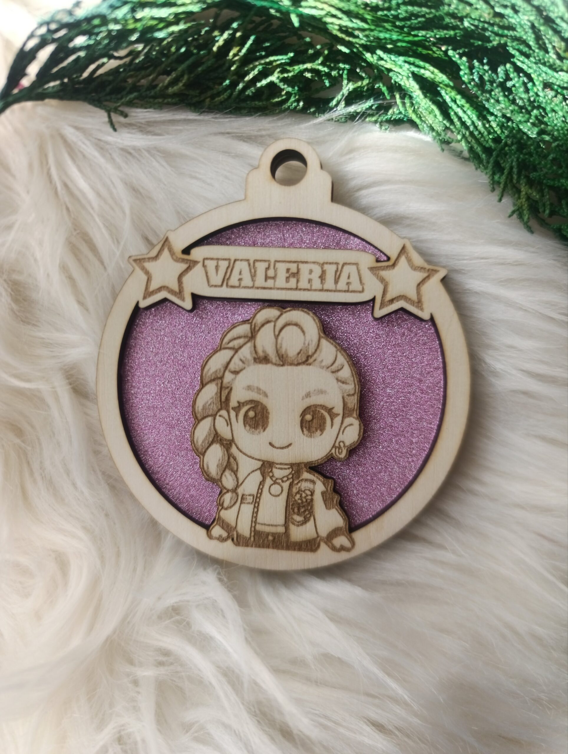 Bola de Navidad Personalizada Huntrix - Imagen 4