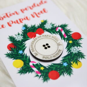 Botón perdido de Papá Noel