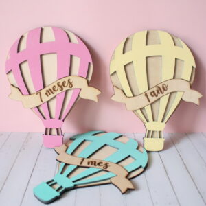 Set Cumplemes Globo Aerostático