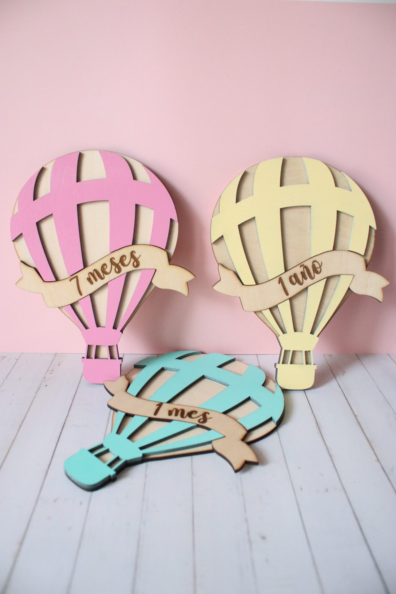 Set Cumplemes Globo Aerostático